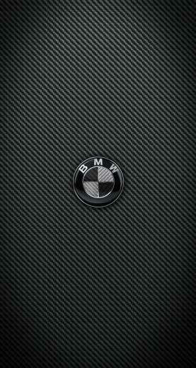Carbon Fiber Bmw And M Power iPhone Wallpaper For Plus