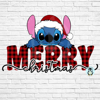 Merry Christmas With Stitch Svg Disney World Disneyland