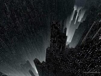 Abstract City Lights HD Wallpaper Background Image