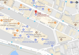 Ala Moana Map Image In Collection