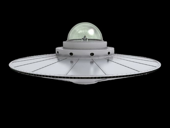 Best Flying Saucer Background