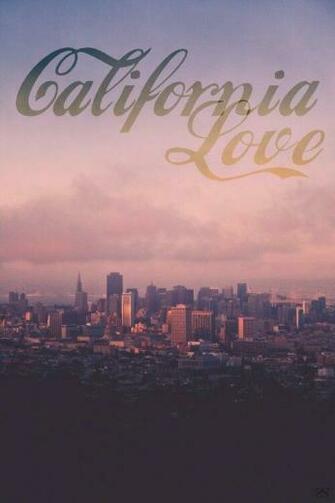 Wallpaper Hipster California Love