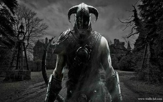 Wallpaper Skyrim Dragonborn Dovahkin
