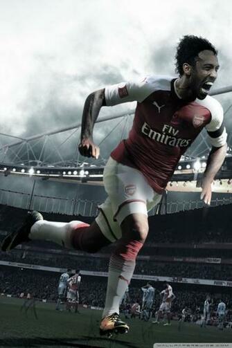 Aubameyang Welcome To Arsenal Wallpaper 4k HD