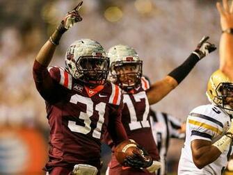 Virginia Tech Hokies Georgia Yellow Jackets Logan Thomas