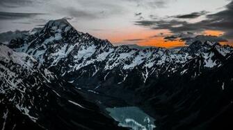 Wallpaper Mountains Lake Tops Top Full