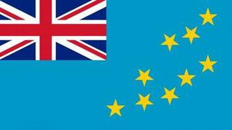 Tuvalu Flag UHD 4k Wallpaper