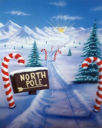 Holiday Green Screen Background