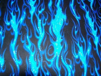 Blue Flames Background Wallpaper HD
