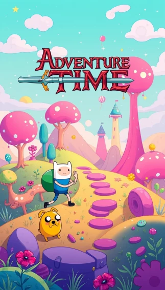 Adventure Time Phone Wallpaper