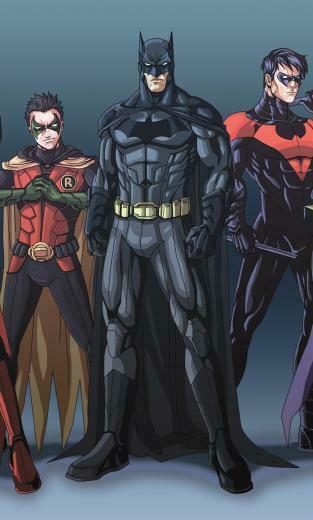 Batman Family Wallpaper