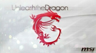 Msi Red Dragon Logo HD 1080p Wallpaper Compatible For