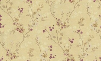 With Notes Tags Background Floral Vintage Purple Gold Background