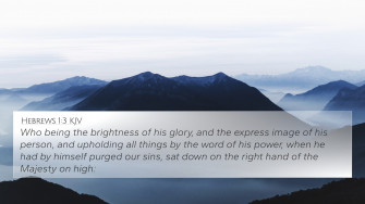 Hebrews Kjv 4k Wallpaper Who Being The Brightness Of His