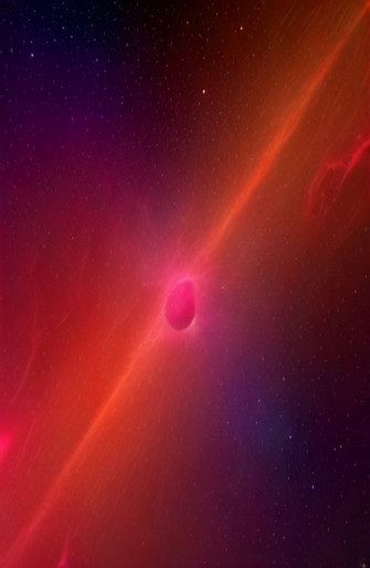 Red Space Wallpaper