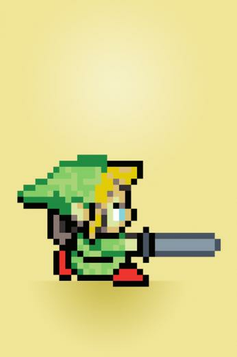 Bit Background Zelda Here Is An iPhone Wallpaper