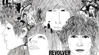 Revolver Rock Music The Beatles Cover Art Wallpaper