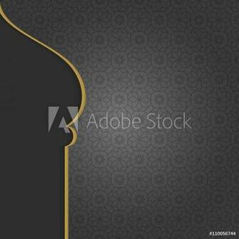 Fotografie Obraz Black Arabian Islamic Background Posters Cz