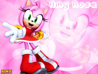 Amy Rose Wallpaper By Creamfireballwps