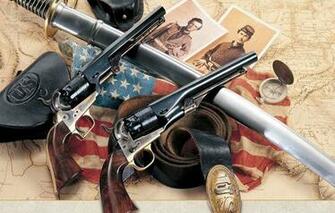 Wallpaper Colt Army Model Caliber Guns Of The