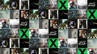 Beatles Abbey Road Daft Punk Random Access Memories Wallpaper