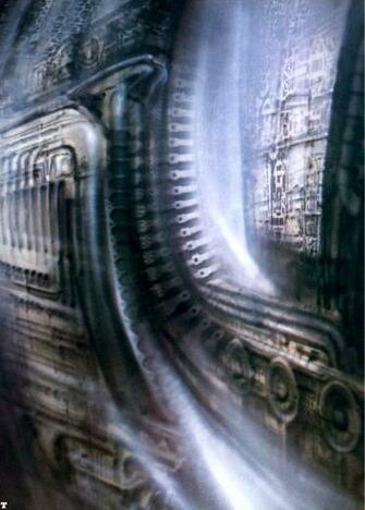Biomechanical Landscape No Hans R Di Giger