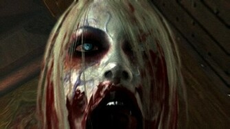 Zombie Woman Wallpaper
