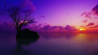 Maldivian Sunset Wallpaper