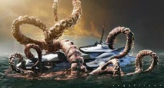 Kraken Computer Wallpaper Desktop Background