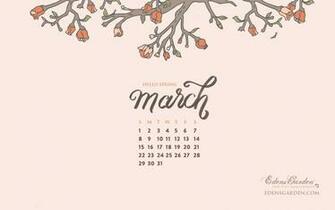 March Calendar Wallpaper Sf