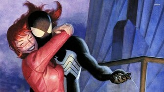 Spiderman And His Girlfriend Wallpaper Image