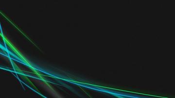 Blue And Neon Green Wallpaper On