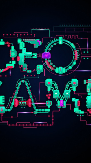 Video Games Typography iPhone Wallpaper