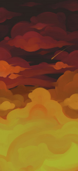 Wallpaper Aesthetic Orange HD Terbaik