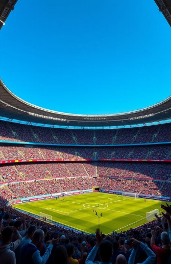 HD Soccer Stadium Wallpaper