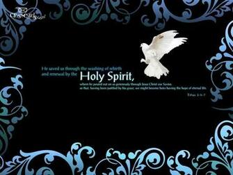 The Holy Spirit Desktop Wallpaper Scripture Verses