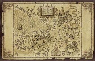 The Official Map For Wizarding World Of Harry Potter