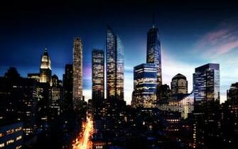 New York At Night Wallpaper