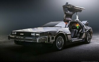 Delorean Time Machine By Team Timecar Wallpaper HD Car