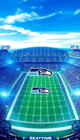 Seattle Seahawks Football Field Wallpaper