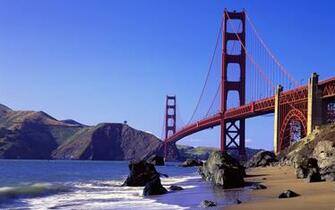 The Golden Gate Bridge Computer Wallpaper Desktop Background