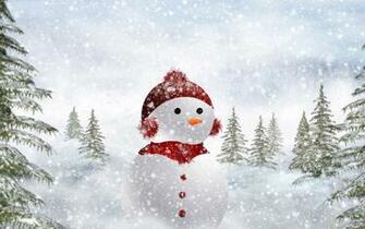 Wallpaper Snowman