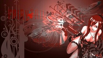 Erza Scarlet Anime Girl Fairy Tail HD Wallpaper Image Picture