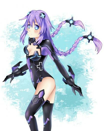 Hyperdimension Neptunia Purple Heart By Askari Chan