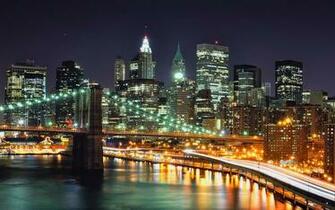 New York At Night Wallpaper