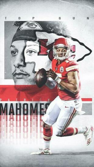 Patrick Mahomes Kansas City Chiefs Nfl iPhone Wallpaper