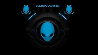 Blue Alienware Wallpaper