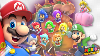 Mario 3d World Wallpaper Game Bang