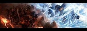 Good Vs Evil Swords Wallpaper High Quality