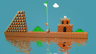 Bit Mario Wallpaper